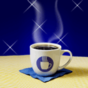 qq表情图片咖啡的旋律