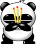 qq表情图片熊猫烧香