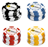《赌场筹码PNG网页按钮素材图标256x256》