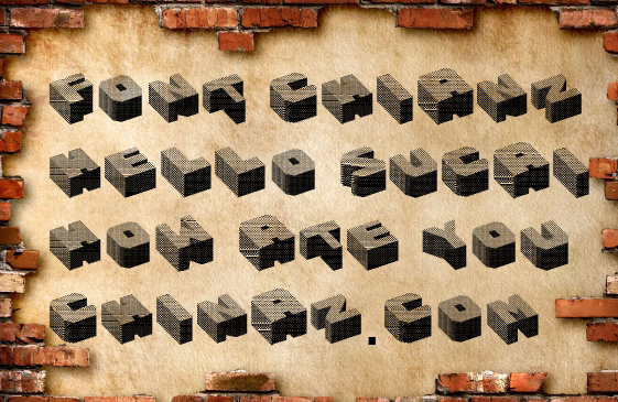 cubefont